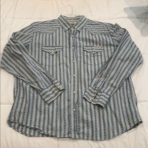 Lucky Brand Snap Button Shirt, Sz XL